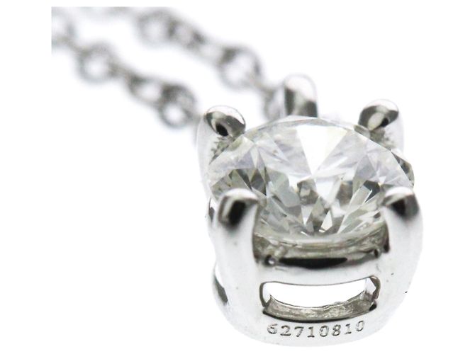Autre Marque Collier Solitaire en Diamant Tiffany - vue 8