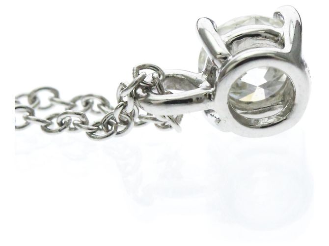 Autre Marque Collier Solitaire en Diamant Tiffany - vue 9