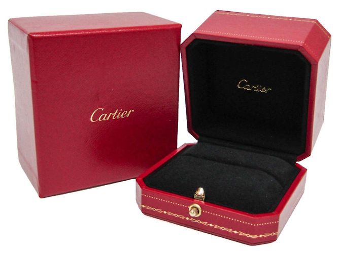 Anello Cartier Trinity in oro giallo rosa e bianco - vista 9