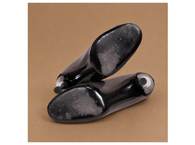 Chanel Lackleder Pumps Cap Toe - Ansicht 10