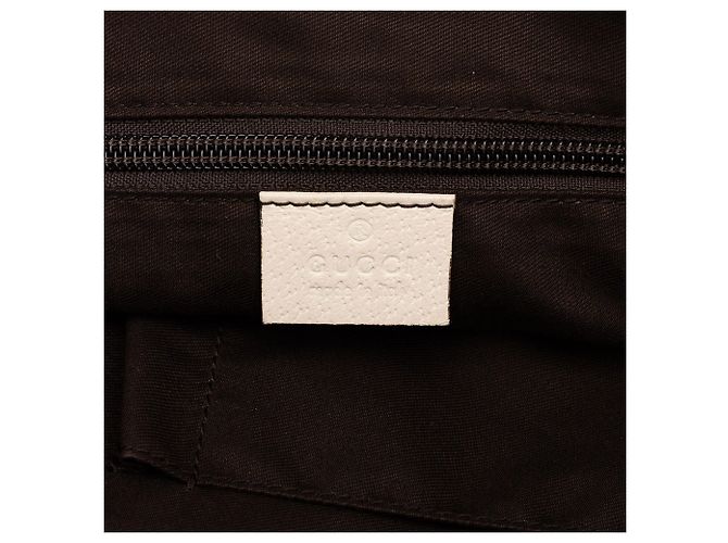 Borsa a tracolla Gucci in tela GG beige - vista 5
