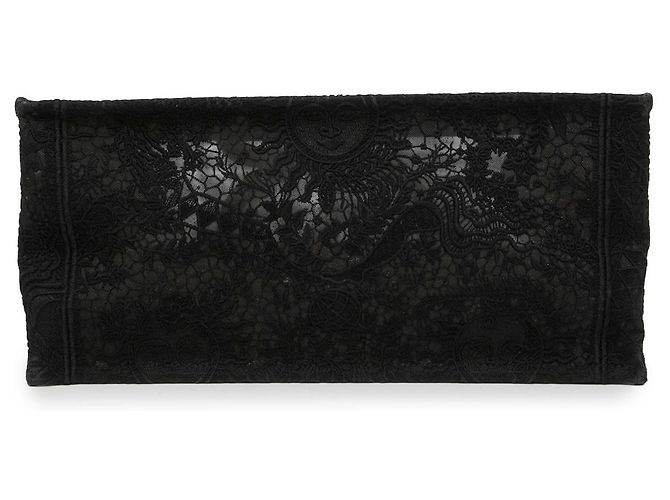 Dior Book Tote Medium in tela e mesh ricamato Macramé Toile de Jouy Soleil Nero - vista 3