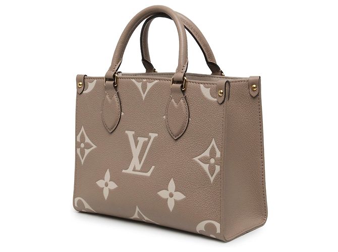 Louis Vuitton Brown Bicolor Monogram Empreinte Giant OnTheGo PM - Ansicht 2