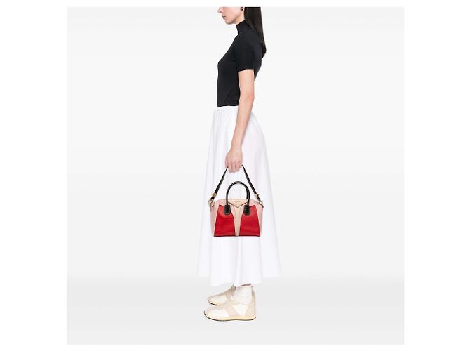 Bolso Givenchy Antigona Architect Small de piel de cabra rosa - vista 6