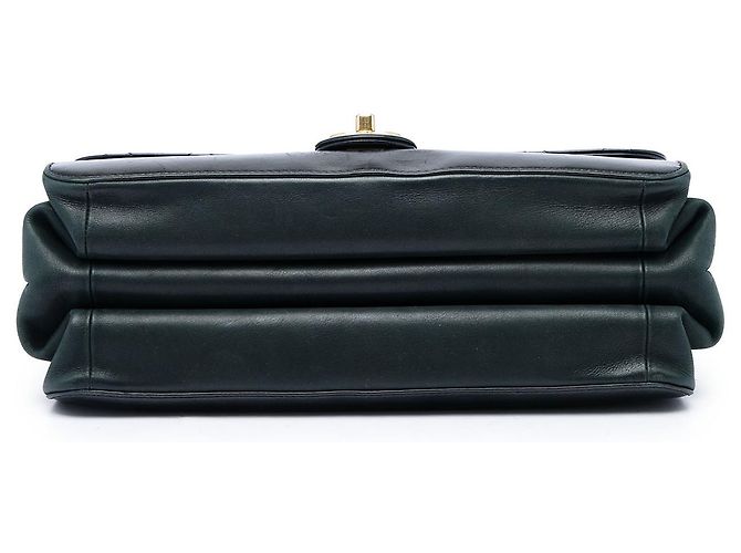 Chanel Black Paris Cosmopolite Medium Quilted Calfskin Straight Lined Flap - vista 3