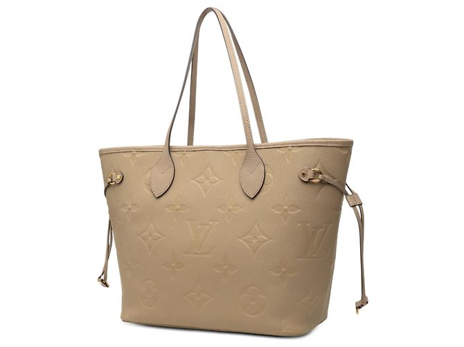Louis Vuitton Beige Monogram Giant Empreinte Neverfull MM - vista 2