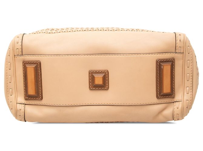 Bolsa Gucci Beige Medium em couro de bezerro feita à mão - vista 3