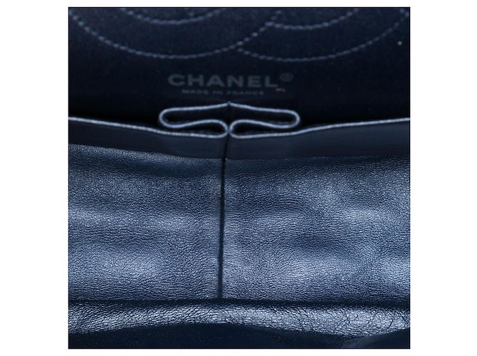Chanel Blue Quilted Aged Calfskin Reissue 2.55 Double Flap 226 - vista 4