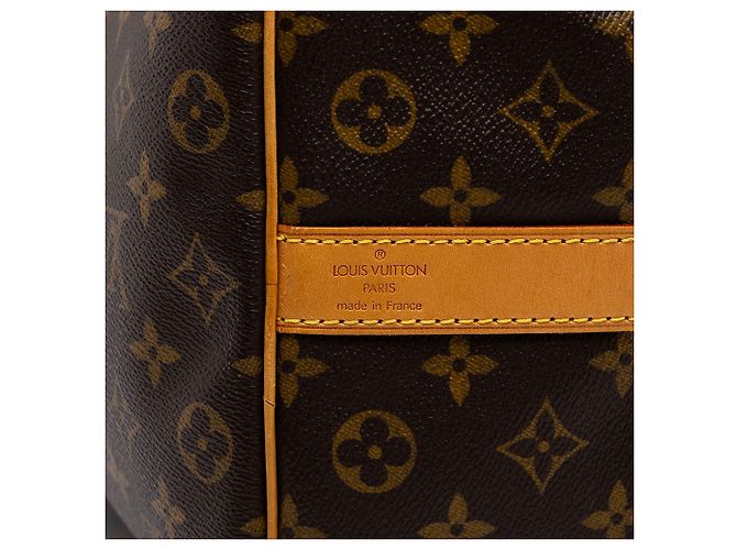 Louis Vuitton Brown Monogram Keepall Bandouliere 50 - vista 5