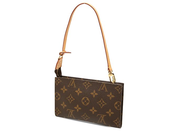 Bucket Pouch PM Monogram Marrone Louis Vuitton - vista 2