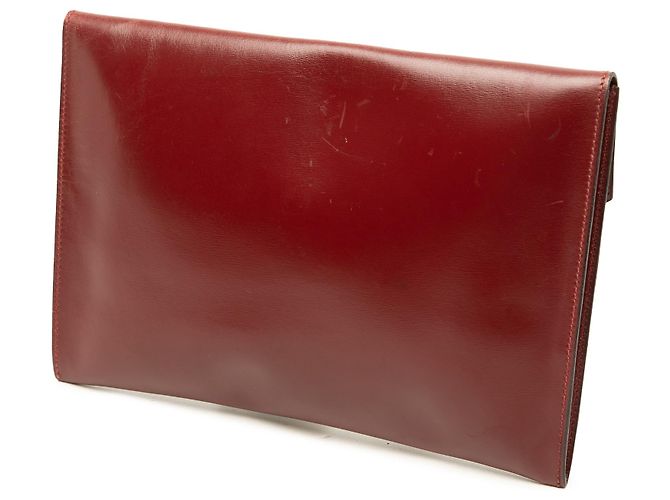 Hermès Red Box Calf Pochette Rio - Ansicht 2
