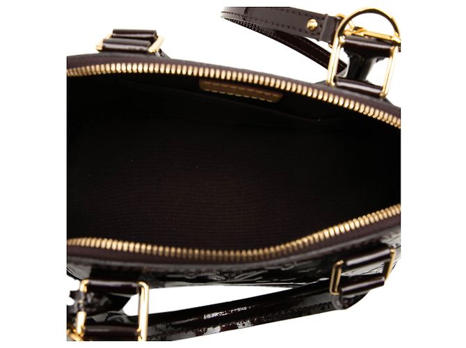 Louis Vuitton Purple Monogram Vernis Alma BB - Ansicht 4