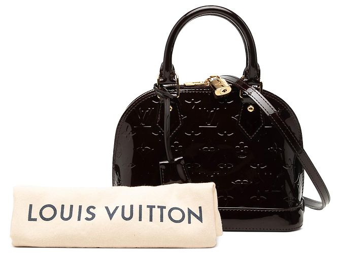 Louis Vuitton Purple Monogram Vernis Alma BB - Ansicht 7