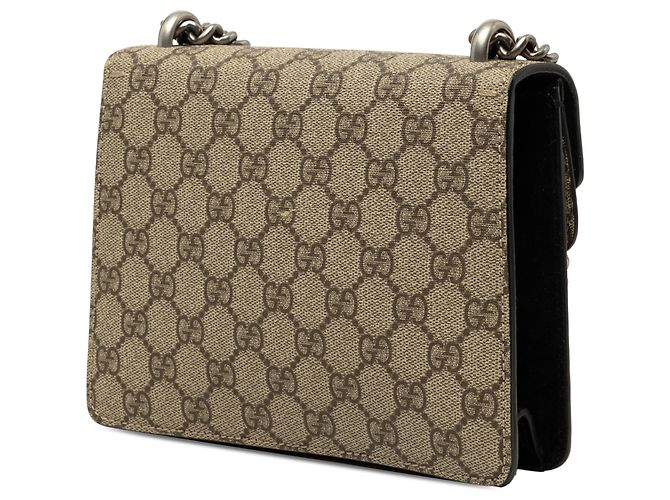 Gucci Beige Small GG Supreme Dionysus Crossbody - vista 2