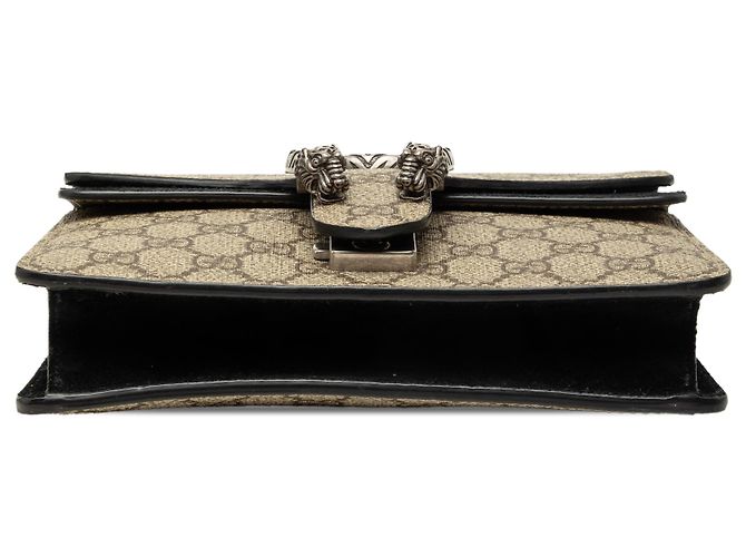 Gucci Beige Small GG Supreme Dionysus Crossbody - vista 3