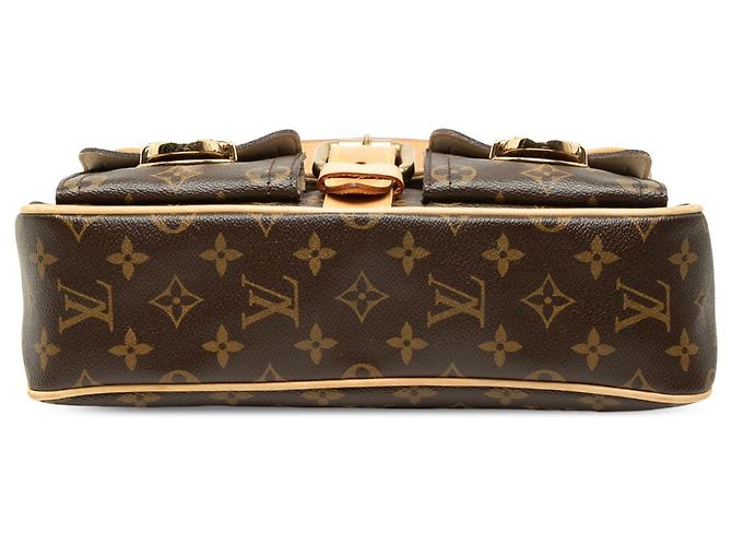 Louis Vuitton Brown Monogram Hudson PM - vista 3