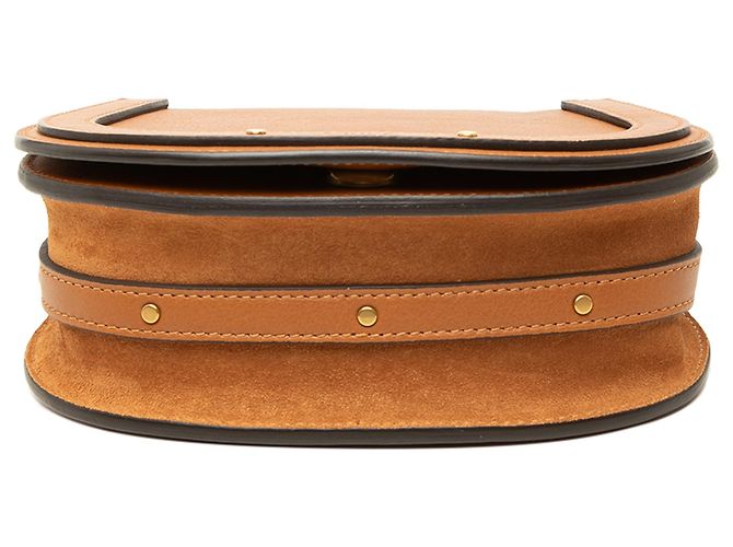 Borsa Nile Chloé in pelle marrone, piccola - vista 3