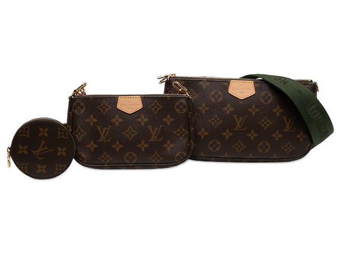 Louis Vuitton Brown Monogram Multi Pochette Accessoires - vista 6