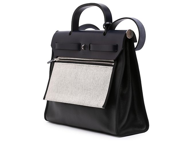 Hermès Black Toile H Berline Herbag Zip 31 - Ansicht 2