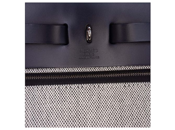 Hermès Black Toile H Berline Herbag Zip 31 - Ansicht 5