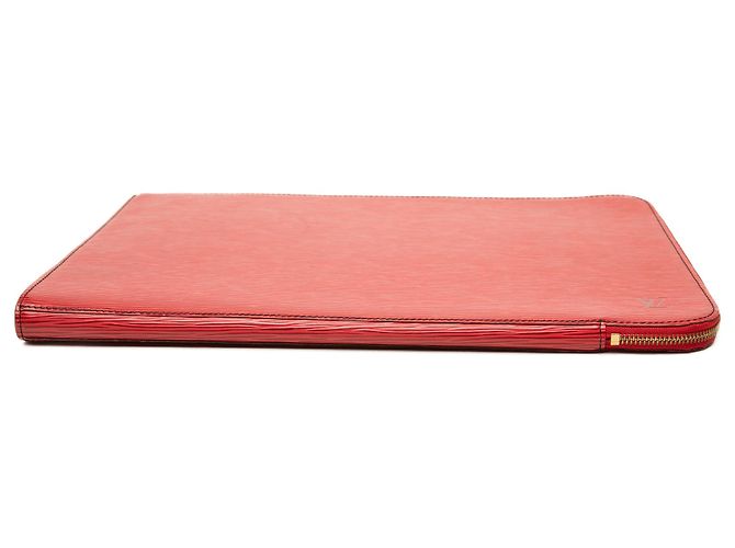 Louis Vuitton Red Epi Poche Documents Portfolio - vista 3
