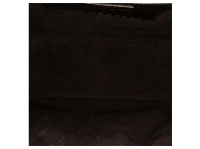 Autre Marque Bolso Classic Duffle Satchel Baby de piel negra con tachuelas de Saint Laurent - vista 4