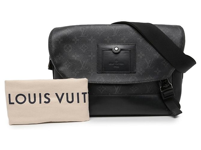 Louis Vuitton Black Monogram Eclipse Voyager PM - vista 6