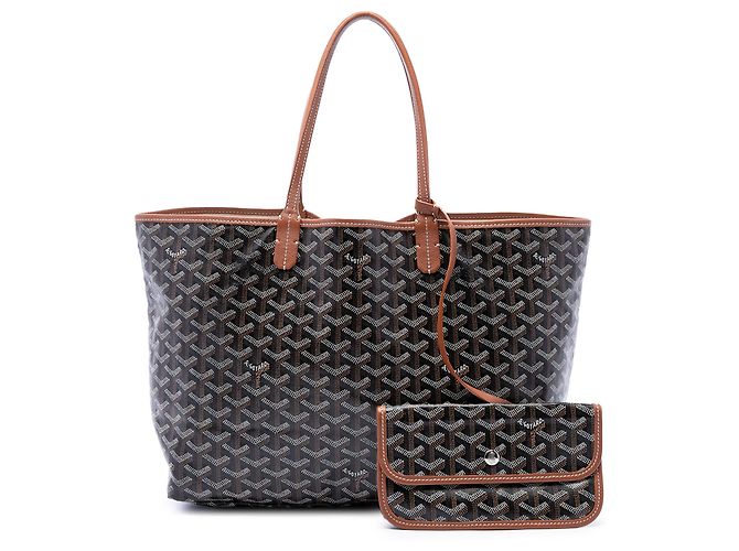 Goyard Black Goyardine Saint Louis PM - vista 7