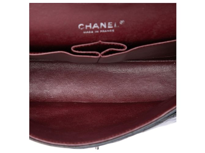 Chanel Black Medium Classic Lambskin Double Flap - vista 4