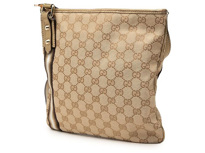 Gucci Beige GG Canvas Jolicoeur Crossbody - vista 2