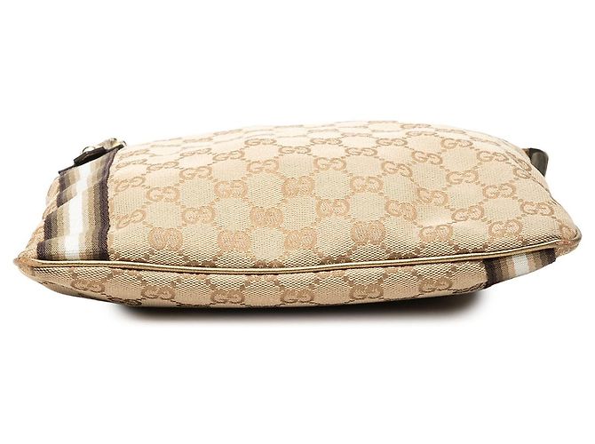Gucci Beige GG Canvas Jolicoeur Crossbody - vista 3