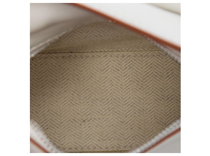 Borsa Puzzle Nano LOEWE in vitello bianco - vista 4
