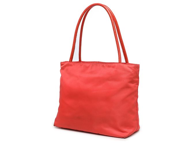 Prada Orange Tessuto Tote - Ansicht 2