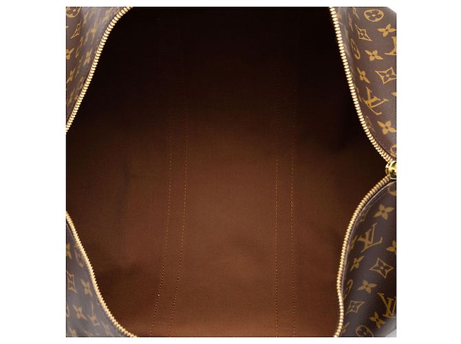 Louis Vuitton Brown Monogram Keepall 50 - vista 4