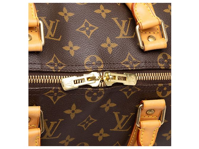 Louis Vuitton Brown Monogram Keepall 50 - vista 6