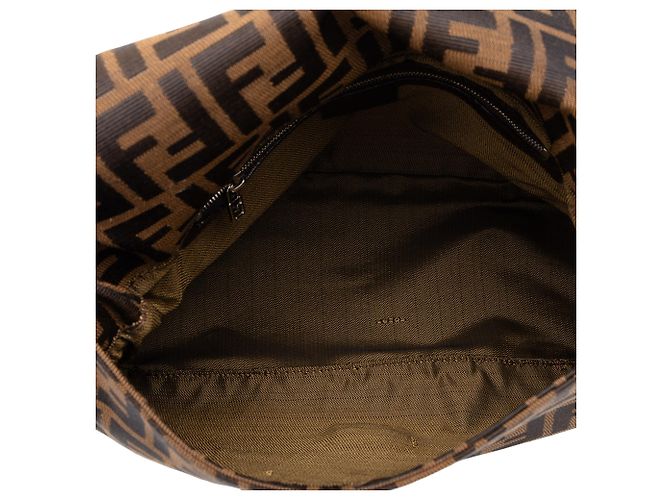 Fendi Brown Zucca Canvas Mamma Forever - vista 4