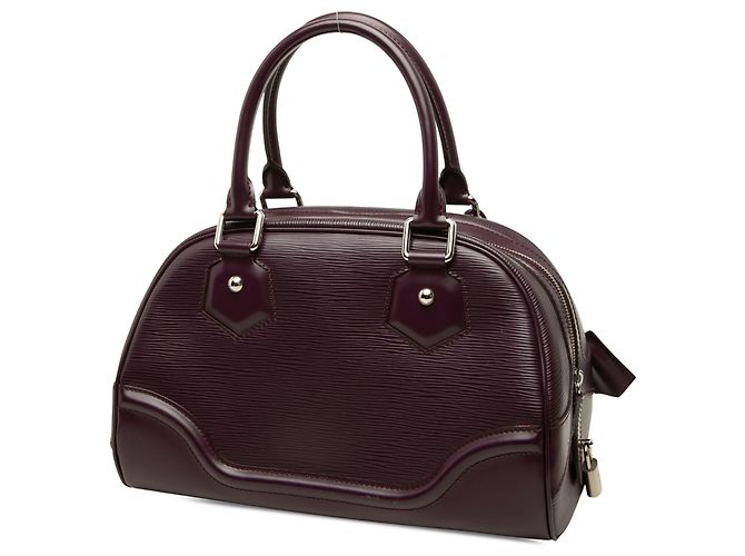 Louis Vuitton Purple Epi Bowling Montaigne PM - vista 2