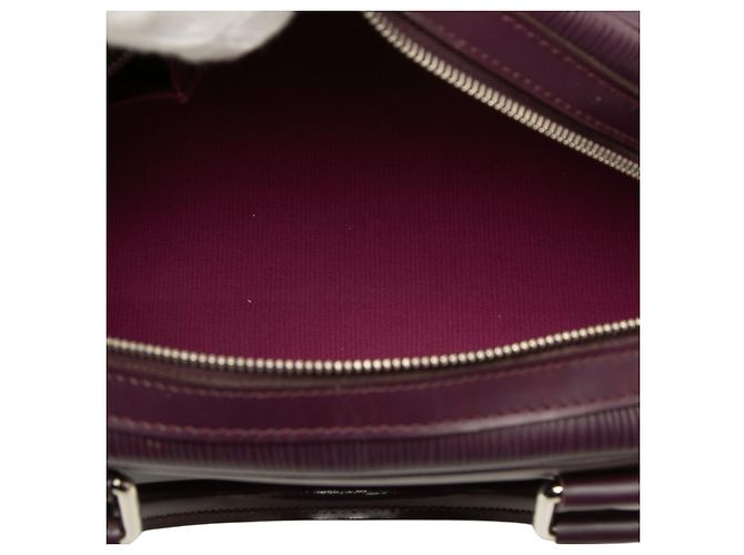 Louis Vuitton Purple Epi Bowling Montaigne PM - vista 4