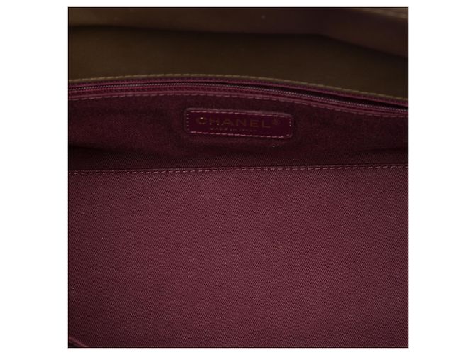 Chanel Perfect Edge Tote Small aus gestepptem Kalbsleder, braun - Ansicht 4
