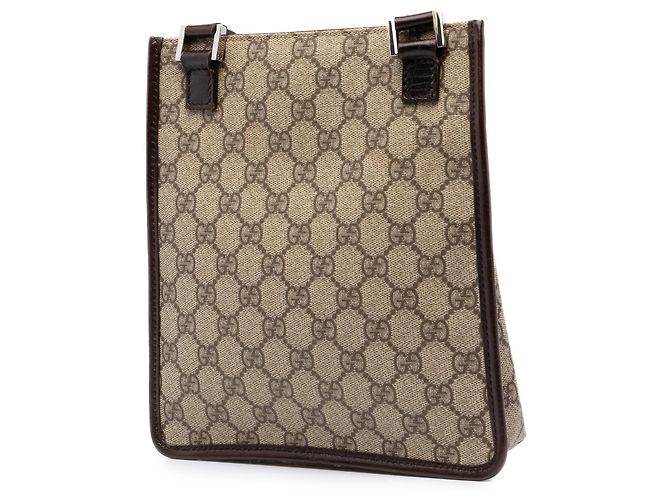 Borsa a tracolla Gucci Beige GG Supreme - vista 2
