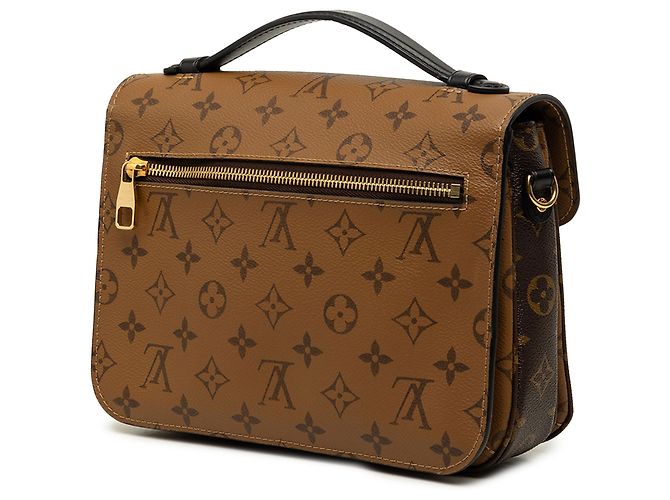 Louis Vuitton Brown Monogram Reverse Pochette Metis - vista 2