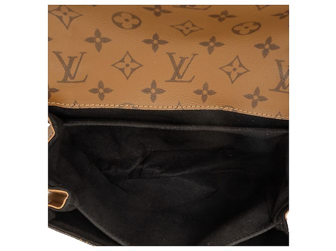 Louis Vuitton Brown Monogram Reverse Pochette Metis - vista 4