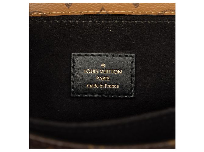 Louis Vuitton Brown Monogram Reverse Pochette Metis - vista 5