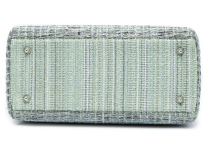 Dior Green Medium Tweed Lady Dior - vista 3