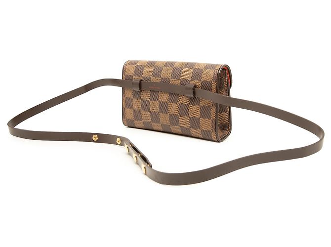 Louis Vuitton Brown Damier Ebene Florentine Pochette - vista 2