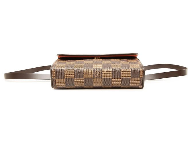 Louis Vuitton Brown Damier Ebene Florentine Pochette - vista 3