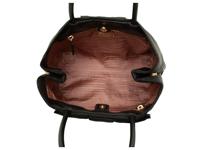 Bow Borsa Prada in Tessuto nera con fiocco Fiocco - vista 4