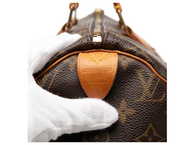 Louis Vuitton Brown Monogram Speedy 40 - vista 5