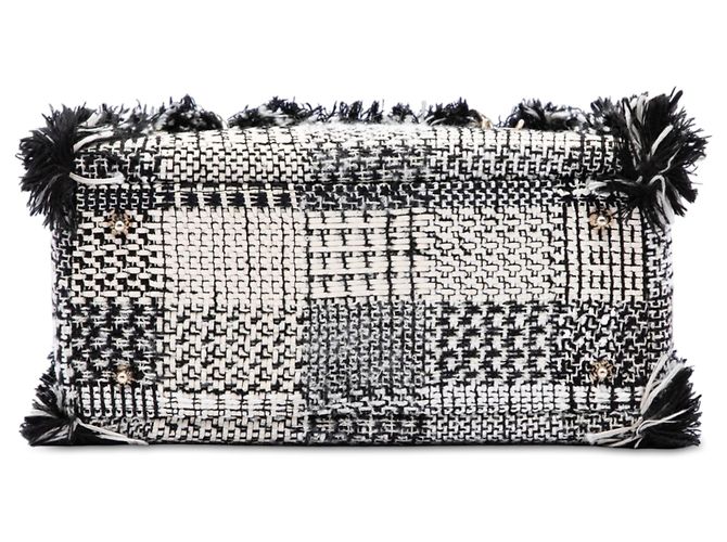 Dior Black Medium Tweed Fringe Lady Dior - vista 3