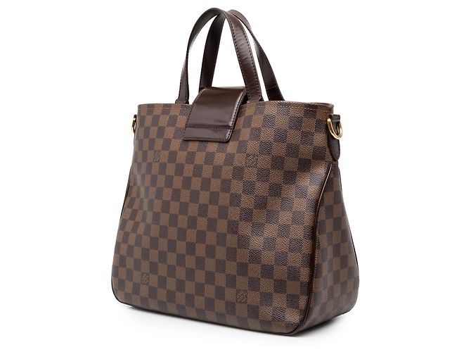 Louis Vuitton Brown Damier Ebene Cabas Rosebery - vista 2